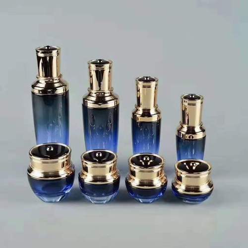 玻璃套装瓶生产厂家 化妆品包装瓶生产厂家广州市乐鑫玻璃制品有限